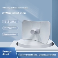Punto de Acceso Exterior Lead WB1500 5.8G Gigabit 900Mbps 27dBi, Router CPE, Puente Inalámbrico, Repetidor WiFi PTP 25KM IEEE 802.11ac POE