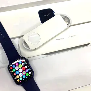 apple watch 1 smartwatch Suppliers-ซีรีส์7นาฬิกาอัจฉริยะ,นาฬิกาอัจฉริยะโคลนของแท้1:1โลโก้ชีวิตกันน้ำ Reloj SmartWatch Series 7