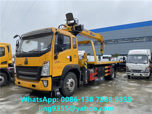 SINOTRUK-Camión de remolque de 8 toneladas, grúa montada en el Perú - Product Image 3