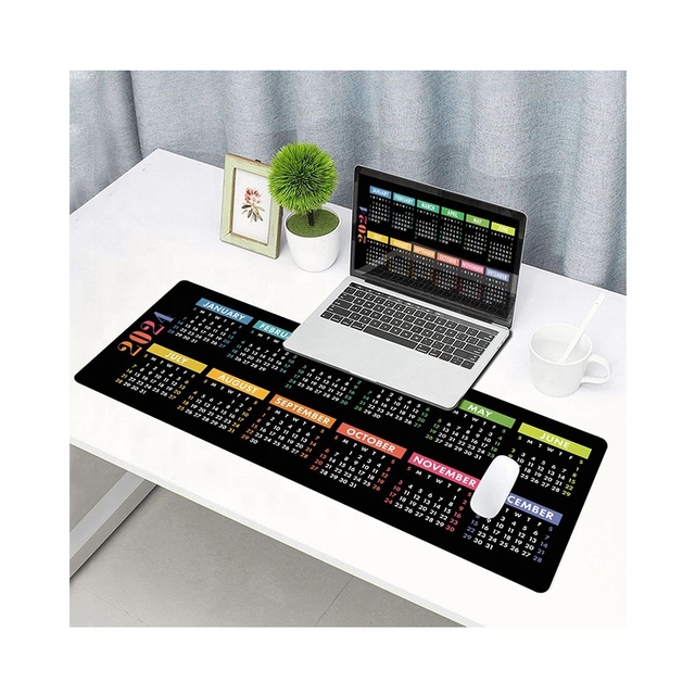 Custom Large Size Waterproof Non-Slip Gaming Mouse Pad Rubber Material Durable Gamer Desk Mat for Office Home Use in Stock