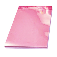 Vente en gros de papier autocollant imprimable en or rose vinyle imperméable décalcomanie artisanale pour scrapbooking/ordinateur portable/planificateur A4 personnalisable
