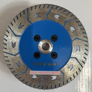 5 inç 125 mm testere bıçağı imalatı x MESH sinter turbo kuru kesme elması granit disk grander kesici disk