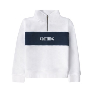 <span class=keywords><strong>Felpa</strong></span> oversize in pile con mezza Zip in pile da <span class=keywords><strong>uomo</strong></span> <span class=keywords><strong>invernale</strong></span> all'ingrosso della fabbrica Pullover con Logo personalizzato - Product Image 5