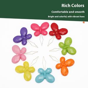 Herramienta de costura DIY hecha a mano, <span class=keywords><strong>enhebrador</strong></span> de aguja de mariposa, <span class=keywords><strong>enhebrador</strong></span> de punto de cruz, herramienta mágica para estilo Simple hecho de plástico - Product Image 1