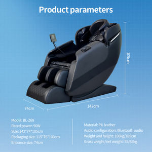 Silla de masaje de gravedad cero para oficina, productos para el cuidado de la salud, fabricante de fábrica, 4D, automática, <span class=keywords><strong>2022</strong></span> - Product Image 6