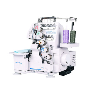 Rosatex 535 1300 Velocidad Doble Aguja Máquina DE COSER Overlock de tres hilos - Product Image 4