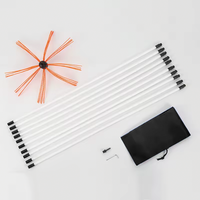 Le Home Lareira Brosse de nettoyage en nylon, brosse pour égouttoir, nettoyeur de conduit de sécheuse, autres gadgets de nettoyage ménager, kit d'outils Borstel