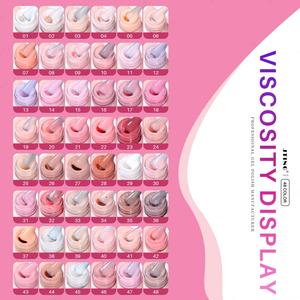 JTING Nueva Colección de Esmaltes de Gel con Base de Goma en 48 Colores para San Valentín, Caja de Regalo con Libro de Colores Único - Product Image 3