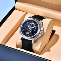 En stock 1 pièce, logo personnalisé, 50 pièces, Pagani Design YS017, fabricant OEM ODM, montre-bracelet automatique mécanique de luxe pour hommes