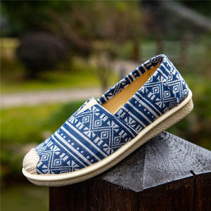 Женские холщовые эспадрильи, повседневная обувь без застежек, с закрытым носком, на мягкой джутовой подошве, оптовая продажа - Product Image 4