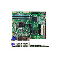 Carte mère d'ordinateur de bureau Intel haute performance Q370 ATX LGA 1151 Coffee Lake-S DDR4 VGA HD-MI DP Triple affichage 4 Ethernet
