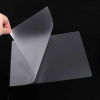 Foska 100 pochettes/boîte anti-taches et matériau PET et EVA imperméable Film plastique de stratification thermique à chaud pour documents commerciaux