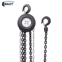 Palans à chaîne manuels robustes Baot, chaîne G80, certifiés CE ISO, 3m 6m, levage manuel, protection IP55/IP65, en acier – Approvisionnement direct usine