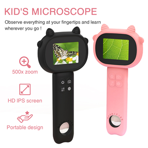 Handheld STEM Learning Kits Educational Toys for Nature Exploration Kids Gift Bulk Purchase Kid's Microscope - Product Image 1