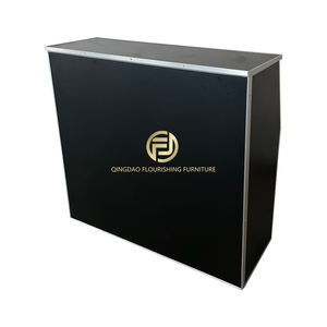 Tavolo da Bar Pieghevole Portatile per Feste all'Aperto con Struttura Compatta, Doppio Display e Zone di Stoccaggio - Product Image 4