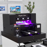 Nouvelle arrivée Imprimante jet d'encre UV DTF mini A3/A4 Tête d'impression XP600 pour l'impression sur cuir et verre Meilleur prix Bangladesh pour machine de sol