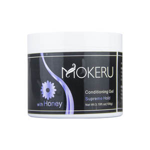 Mokeru Low Moq Custom Logo Hair Styling Braid Gel Extra Hold Lock Gel Condicionado Brilhante Trança E Bloqueio Gel - Product Image 1
