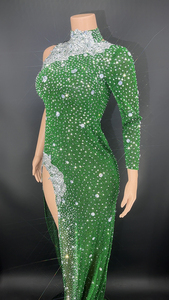 Vestidos de Fiesta Nocance con Lentejuelas para Tallas Grandes, <span class=keywords><strong>Ropa</strong></span> de Maternidad con Cristales y Diamantes para Sesiones de Fotos, Vestidos Largos para Mujeres Embarazadas - Product Image 3