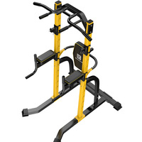 Cage de musculation multifonctionnelle pour entraînement de force, usage domestique et commercial, avec barre de traction, personnalisable avec logo