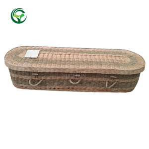 <span class=keywords><strong>Cercueil</strong></span> écologique en saule brun, fournitures funéraires, <span class=keywords><strong>prix</strong></span> bas, style australien, cercueils en <span class=keywords><strong>osier</strong></span> biodégradables en herbe marine pour la crémation - Product Image 6