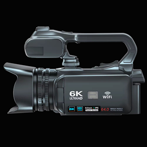 <span class=keywords><strong>Videocamera</strong></span> 6K 64MP con Visione Notturna IR <span class=keywords><strong>per</strong></span> Vlogging su <span class=keywords><strong>YouTube</strong></span>, Zoom Digitale 18X, Schermo Touch da 4.0\", Fotocamera Digitale WiFi - Product Image 3