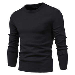 Sudadera de cuello redondo de algodón 100% de la mejor calidad para hombre, estilo informal de otoño con tela de lana gruesa, logotipo de Color personalizado para invierno - Product Image 5