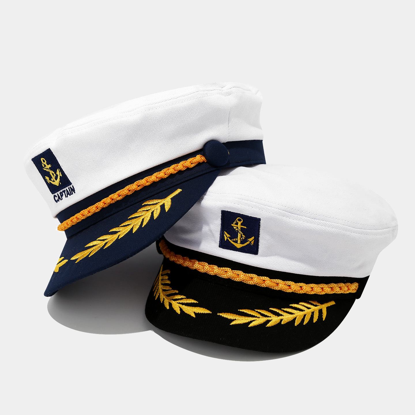 6317 Embroidery Beret Hat With Bow-knot Nautical Style Uniform Hats Captain Adult Marine Soviet Navy Sailor Cap Hat With Ribbon Tassels  main image 2