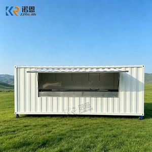 定制集装箱咖啡厅，带甜品店功能，不锈钢柜台，模块化餐厅 - Product Image 5