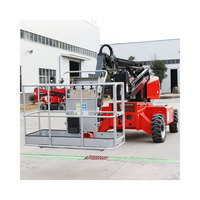Nouvelle promotion à succès EVERSTAR EAB22J Plateforme élévatrice articulée diesel-électrique autopropulsée de 16m à 35m pour travaux en hauteur