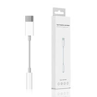 Adaptateur de câble audio USB-C vers jack 3,5 mm Super Septembre avec DAC pour écouteurs