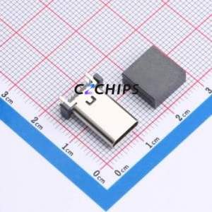 TYPE-C 16P LTH15.0 143 USB Connector SMD Connector Type-C Female Vertical Mount 16P - Product Image 1