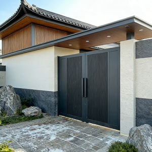 Portail de jardin à arche décoratif <span class=keywords><strong>en</strong></span> treillis, design moderne, étanche, résistant au vent, <span class=keywords><strong>en</strong></span> alliage d'aluminium, pour roses grimpantes - Product Image 4