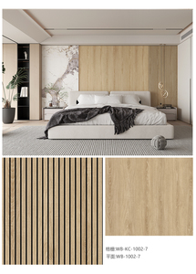 Pannello Murale KC Autoadesivo, Adesivo Decorativo per Pareti Effetto Legno, Decorazione Architettonica per Interni, Hotel e Ingegneria - Product Image 4