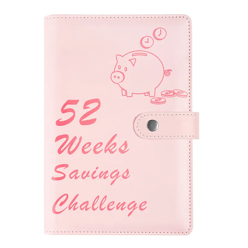 Cuaderno personalizado moderno de la vida diaria, desafío de check-in, cuaderno de color, plan de portabilidad, carpeta A6, libro de presupuesto