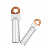 Cossin de câble bimétallique cuivre-aluminium DTL-185 185 mm, étamé, connecteur terminal 1000 V pour raccordement de câble d'alimentation