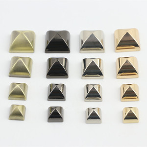 10/12/15/18mm hợp kim khóa túi xách trang trí phần cứng phụ kiện vít chân đinh tán kim tự tháp đinh tán - Product Image 6