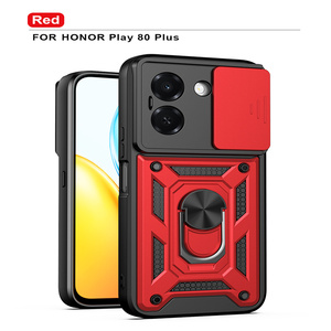 Funda Protectora Resistente con Cubierta Deslizante para Cámara Lichicase para <span class=keywords><strong>Honor</strong></span> X7E 600, Soporte Magnético para Auto, Carcasa Antigolpes - Product Image 3