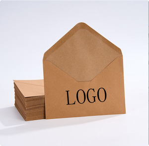 Custom Logo <strong>Printed</strong> Kraft Paper Pocket <strong>Envelope</strong> for Files Cards Photos-mailing Bags - Product Image 1