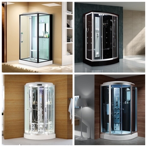ห้องอาบน้ำอบไอน้ำทรงสี่เหลี่ยมผืนผ้าขนาดมาตรฐานสำหรับสองคน 1200x900 มม. สำหรับใช้ภายในอาคาร พร้อมฟังก์ชั่นระบบนวดตัวแบบตุรกี ผลิตจากกระจก - Product Image 4