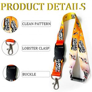 Cheap Personalized Neck Tool <b>Polyester</b> Thermal Transfer Printing <b>Lanyards</b> With Logo Custom - Product Image 4
