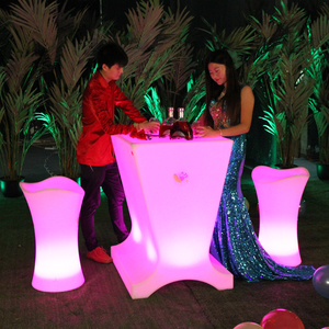 Modern Outdoor <strong>Bar</strong> <strong>Stool</strong> Waterproof Party Cocktail <strong>Table</strong> <strong>and</strong> <strong>Stool</strong> <strong>Garden</strong> <strong>Bar</strong> <strong>Stool</strong> - Product Image 6