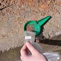 Distributeur de graines de semis Outil à main Semoir de jardin portable Semoir Planteur avec 5 réglages de cadran