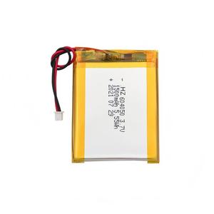 Batterie au lithium polymère HZ personnalisée 604050 1500mAh 3.7V, batterie au lithium-ion, batterie rechargeable, batterie au lithium - Product Image 1