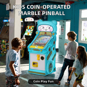Mesin Permainan Pinball Koin untuk Anak-Anak di Dalam Ruangan, Dukungan Bahasa Inggris, Merek FUNTIME, Daya 110/220V - Product Image 2