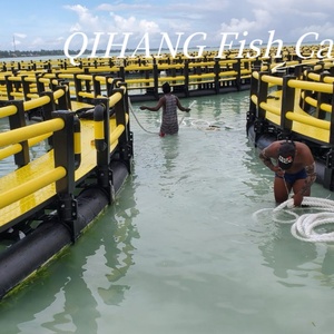 Vente de <span class=keywords><strong>pont</strong></span> de plate-forme de ponton en plastique de poisson flottant de flotteur marin - Product Image 5