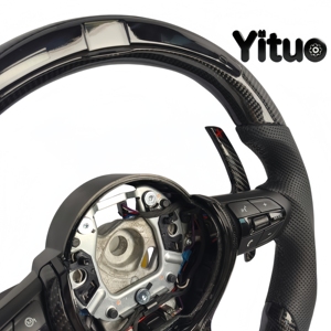 Volantes de Fibra de Carbono Aptos para <span class=keywords><strong>BMW</strong></span> F22 F23 F44 F45 F46 F30 F31 F36 F10 F11 F18 F01 E70 E81 E84 E87 E90 E91 E92 E93 - Product Image 5
