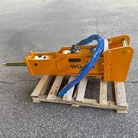 Martillo Hidráulico de Alta Potencia para Excavadoras, Motor de Minería como Componente Principal, Producto en Oferta, Martillo Rompedor