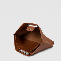 Housse d'ordinateur portable en cuir personnalisée avec logo et taille sur mesure, imperméable, pour usage quotidien, avec poignée, pour professionnels