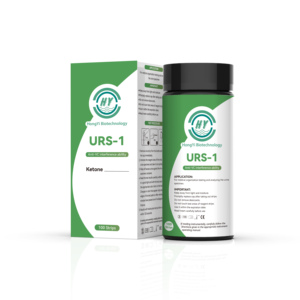 Bandelettes de test <span class=keywords><strong>urinaire</strong></span> de cétone URS-1K en gros, 100 bandelettes pour analyse d'urine, prise en charge OEM - Product Image 6