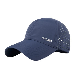 Casquette de baseball en maille perforée, en nylon, séchage rapide, respirante, protection solaire, unisexe, chapeau de sport d'extérieur - Product Image 1